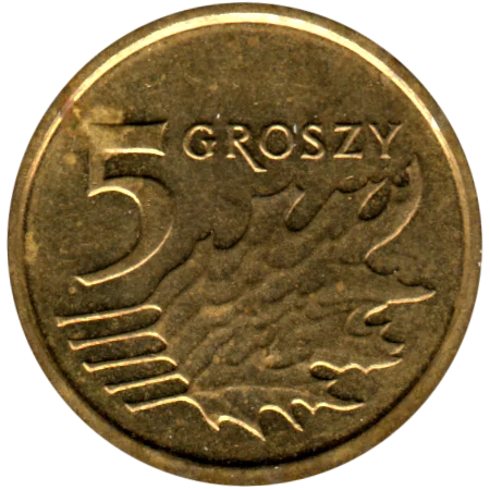 5 groszy, 2015 Reverse