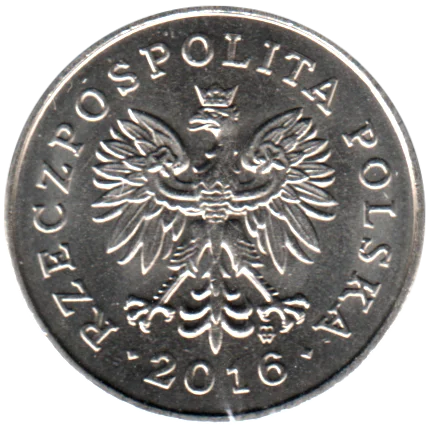 20 groszy, 2016 Obverse