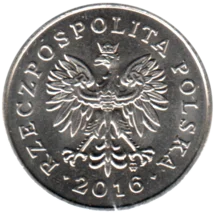 Preview 20 groszy, 2016 obverse