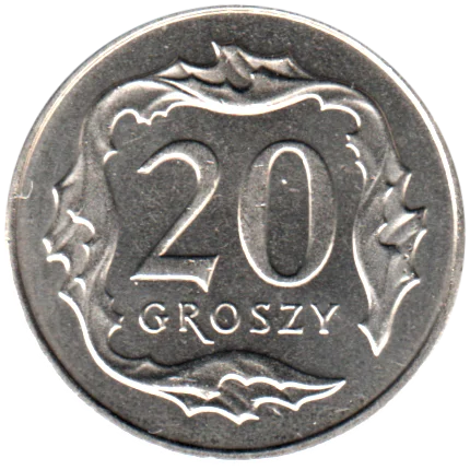 20 groszy, 2016 Reverse