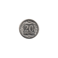 Preview 20 groszy, 2016 reverse