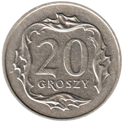 20 groszy, 2002 Reverse
