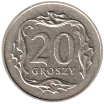 Preview 20 groszy, 2002 reverse