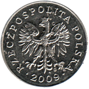 Preview 10 groszy, 2009 obverse