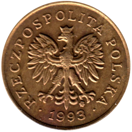 5 groszy, 1993 Obverse