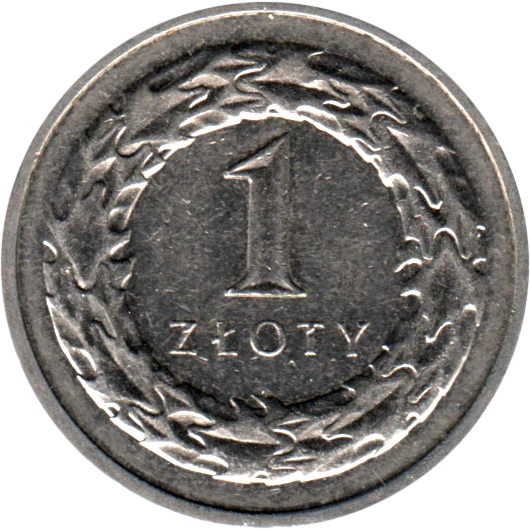 1 Złoty, 2016 Reverse
