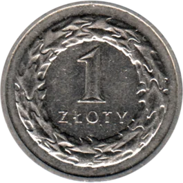 Preview 1 Złoty, 2016 reverse