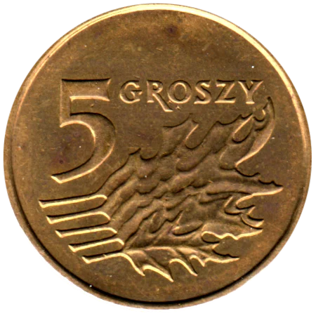 5 groszy, 2003 Reverse