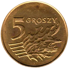 Preview 5 groszy, 2003 reverse