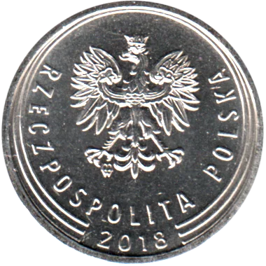 Preview 10 groszy, 2018 obverse