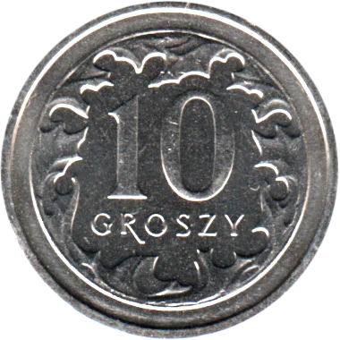 Preview 10 groszy, 2018 reverse