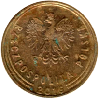 Preview 2 groszy, 2016 obverse