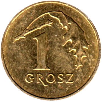 1 grosz, 2020 Reverse
