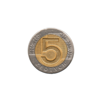 Preview 5 Złoty, 1996 reverse