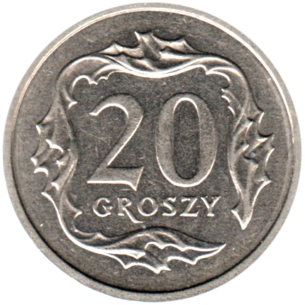 20 groszy, 2004 Reverse