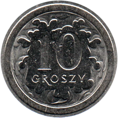 10 groszy, 2023 Reverse