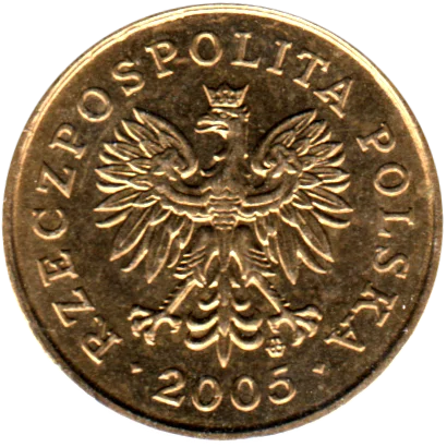 2 groszy, 2005 Obverse