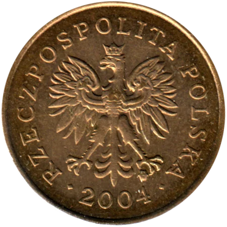 5 groszy, 2004 Obverse