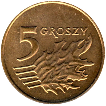 5 groszy, 2004 Reverse