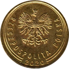 Preview 5 groszy, 2020 obverse