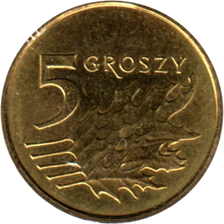 5 groszy, 2020 Reverse