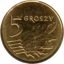 Preview 5 groszy, 2020 reverse