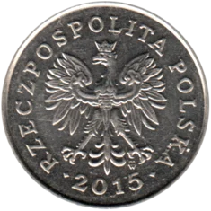 Preview 50 groszy, 2015 obverse