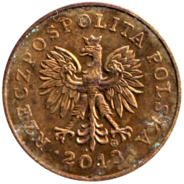 Preview 1 grosz, 2013 obverse