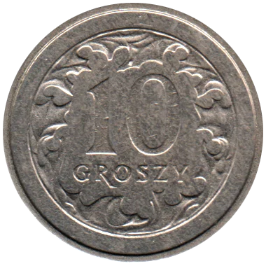 Preview 10 groszy, 2006 reverse