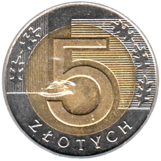 5 Złoty, 2010 Reverse