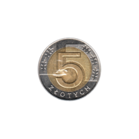 Preview 5 Złoty, 2010 reverse