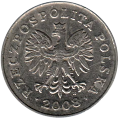 Preview 50 groszy, 2008 obverse