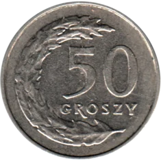 Preview 50 groszy, 2008 reverse