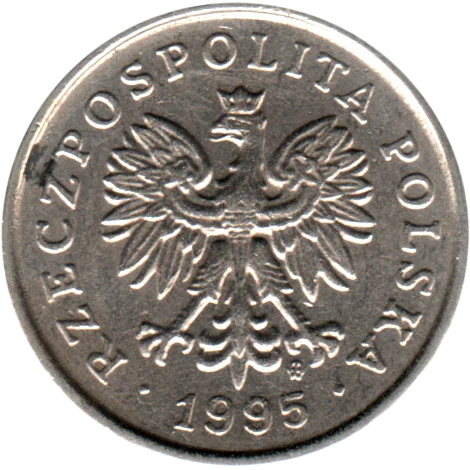 50 groszy, 1995 Obverse