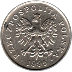 Preview 50 groszy, 1995 obverse