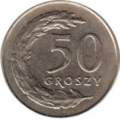 Preview 50 groszy, 1995 reverse