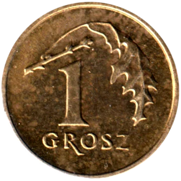 Preview 1 grosz, 2003 reverse
