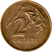 Preview 2 groszy, 2001 reverse