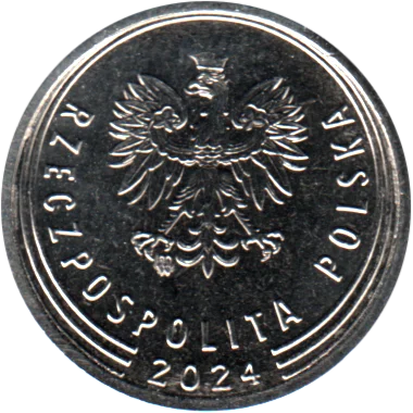 Preview 10 groszy, 2024 obverse