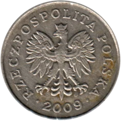 Preview 50 groszy, 2009 obverse