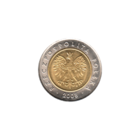 Preview 5 Złoty, 2008 obverse