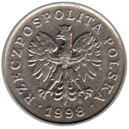 20 groszy, 1998 Obverse