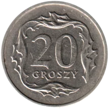 Preview 20 groszy, 1998 reverse