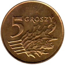 Preview 5 groszy, 2005 reverse