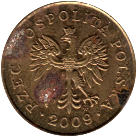 5 groszy, 2009 Obverse