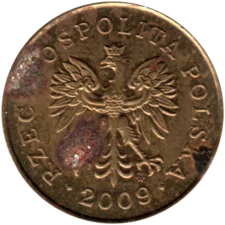 Preview 5 groszy, 2009 obverse