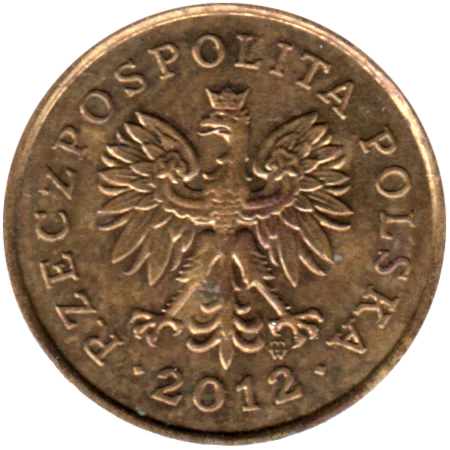 5 groszy, 2012 Obverse