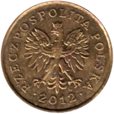Preview 5 groszy, 2012 obverse