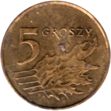 Preview 5 groszy, 2012 reverse