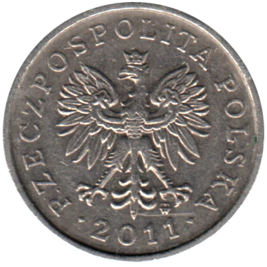 10 groszy, 2011 Obverse